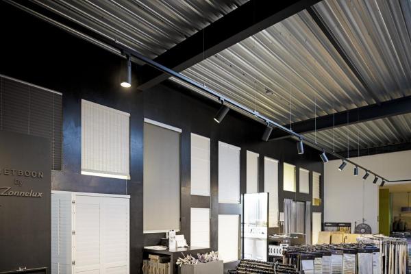 NUMINOS® S 3Ph., DALI, 3~ Spot, zylindrisch, 3000 K, 7,8 Watt, DALI, 36°, matt schwarz