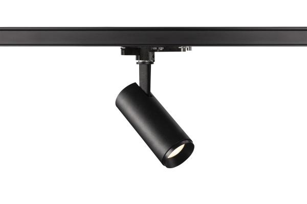 NUMINOS® S 3Ph., DALI, 3~ Spot, zylindrisch, 4000 K, 7,8 Watt, DALI, 36°, matt schwarz