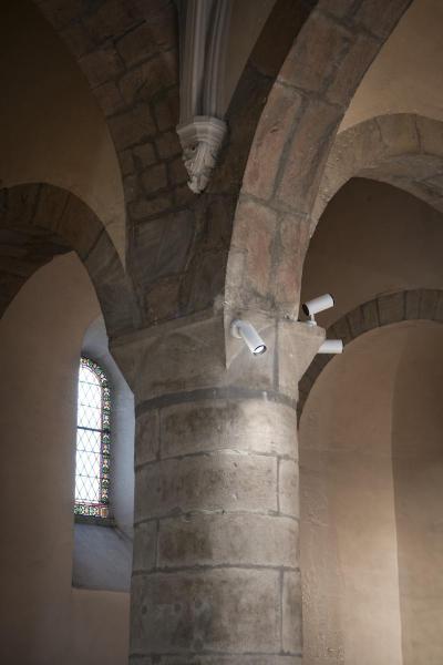 NUMINOS® S CW, DALI, Deckenaufbauleuchte, 4000 K, 7,8 Watt, DALI, 36°, matt weiß / matt schwarz