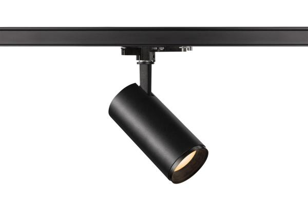 NUMINOS® M 3Ph., DALI, 3~ Spot, zylindrisch, 2700 K, 13 Watt, DALI, 36°, matt schwarz