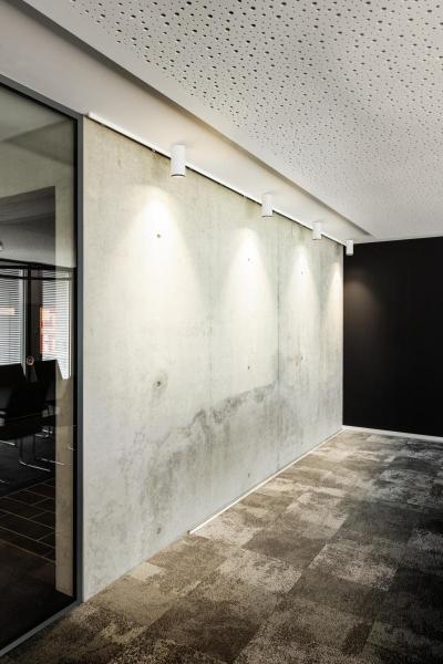 NUMINOS® L CL, DALI, Deckenaufbauleuchte, 3000 K, 19 Watt, DALI, 36°, matt weiß / matt schwarz