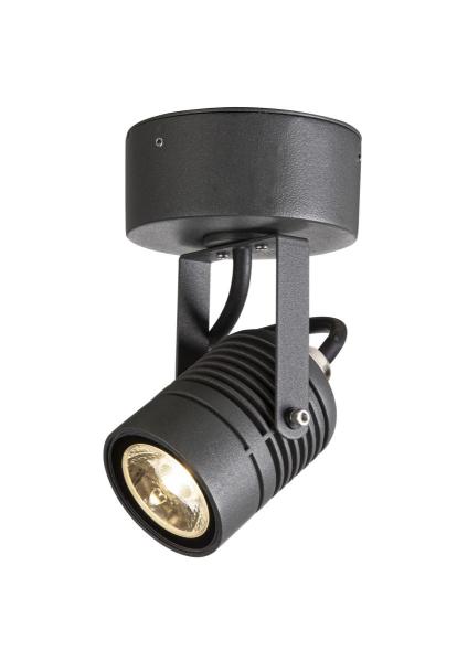 LED SPOT, Outdoor LED Wandaufbauleuchte anthrazit 3000 K