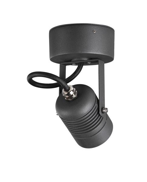 LED SPOT, Outdoor LED Wandaufbauleuchte anthrazit 3000 K