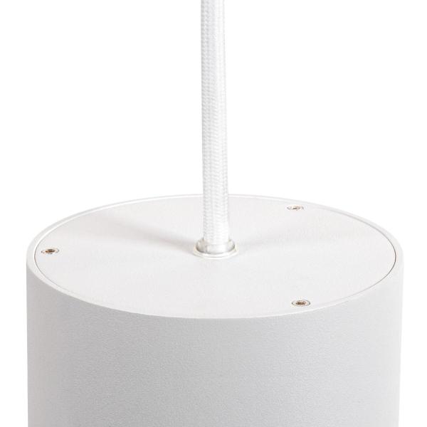 OCULUS, Indoor LED Pendelleuchte single weiß DIM-TO-WARM 2000-3000 K