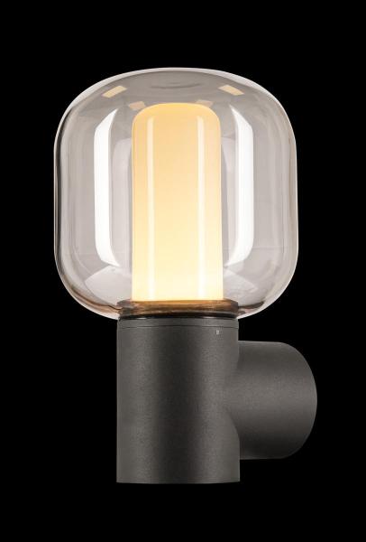 OVALISK, Outdoor LED Wandaufbauleuchte anthrazit CCT switch 3000/4000 K