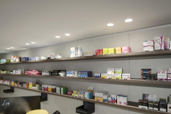 SENSER 18, Indoor LED Deckeneinbauleuchte rund weiß 4000 K