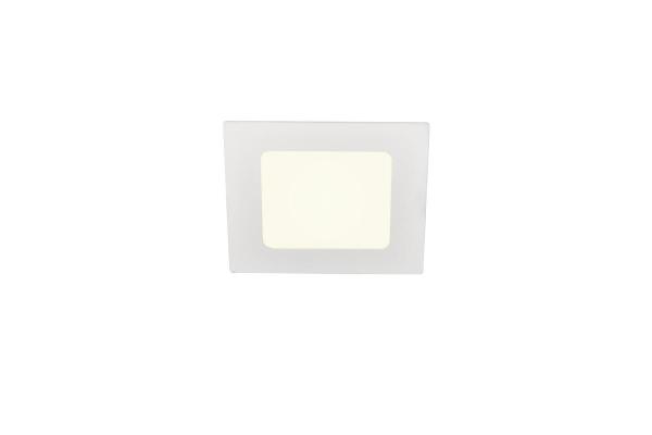 SENSER 12, Indoor LED Deckeneinbauleuchte eckig weiß 4000 K