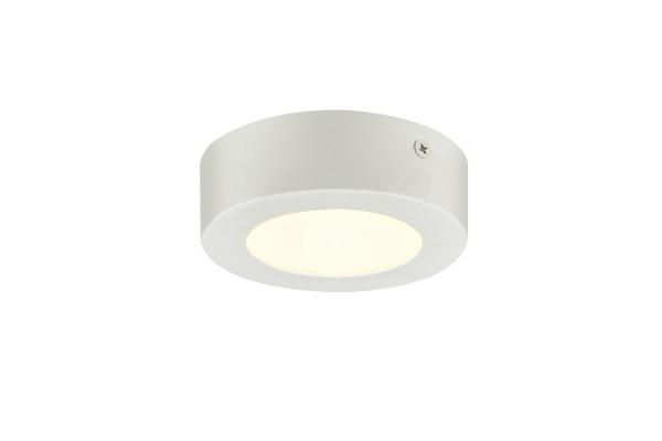 SENSER 12, Indoor LED Wand- und Deckenaufbauleuchte rund weiß 4000 K