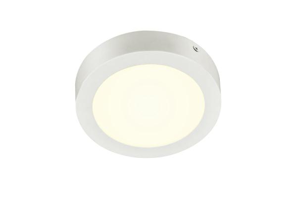 SENSER 18, Indoor LED Wand- und Deckenaufbauleuchte rund weiß 4000 K