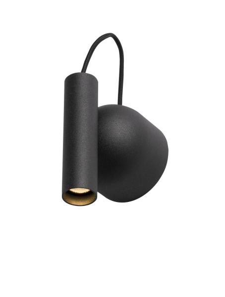 KARPO MAGN, Indoor LED Wandaufbauleuchte schwarz 3000 K