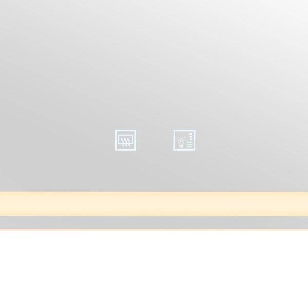 TRUKKO, Indoor LED Wandaufbauleuchte eckig defog alu