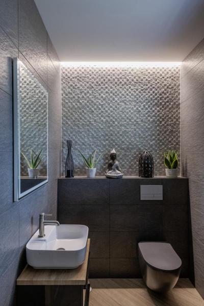 TRUKKO, Indoor LED Wandaufbauleuchte eckig defog alu