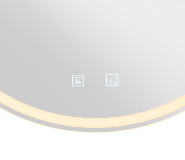 TRUKKO, Indoor LED Wandaufbauleuchte rund alu