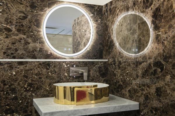 TRUKKO, Indoor LED Wandaufbauleuchte rund alu