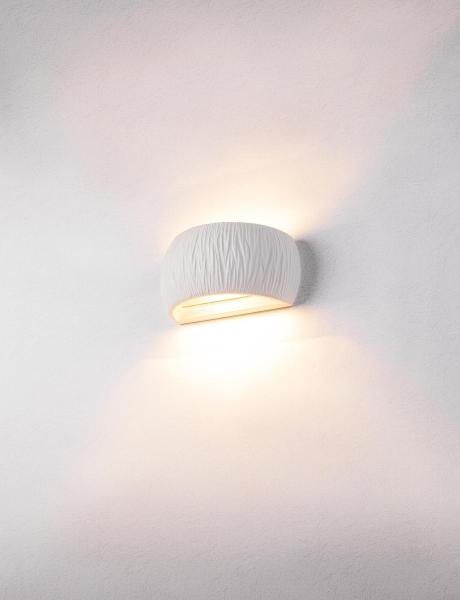 PLASTRA, Indoor WandaufbauleuchteQT-DE12 weiß