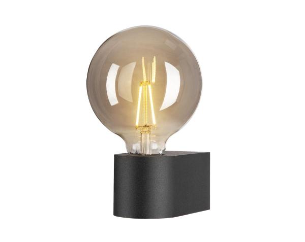 FITU CUBE, Indoor Wandaufbauleuchte E27 schwarz