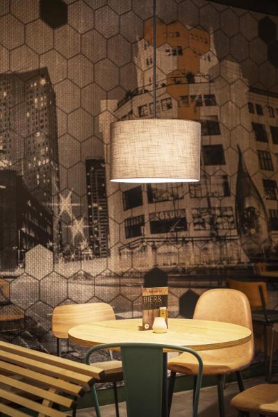 FITU, Deckenrosette schwarz