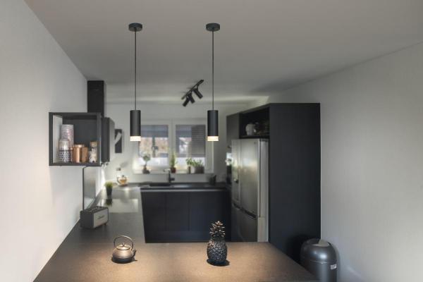 FITU, Deckenrosette schwarz