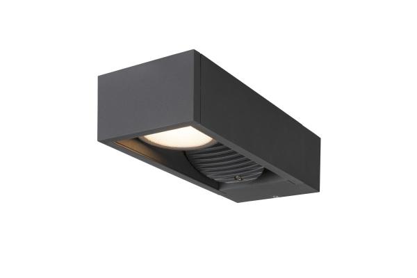 ESKINA FRAME, Outdoor LED Wandaufbauleuchte double anthrazit CCT switch 3000/4000 K