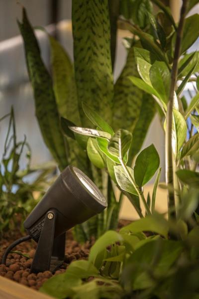 SAMRINA, Outdoor Erdspiessleuchte schwarz