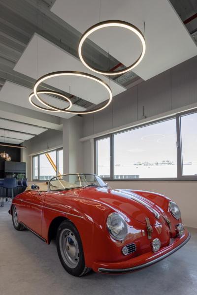 ONE 60 PD DALI UP/DOWN, Indoor LED Pendelleuchte schwarz CCT switch 3000/4000 K