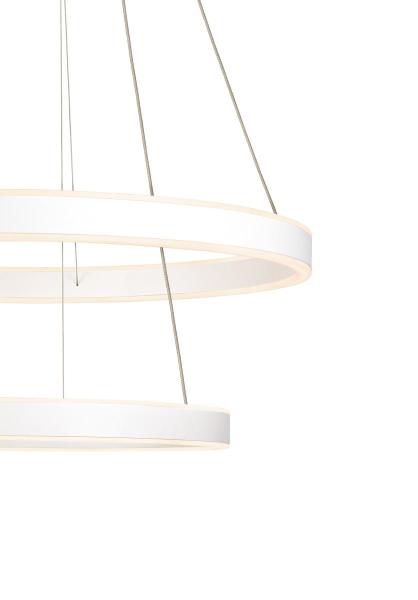 ONE DOUBLE, Indoor LED Pendelleuchte weiß CCT switch 2700/3000 K