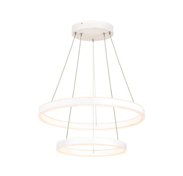 ONE DOUBLE, Indoor LED Pendelleuchte weiß CCT switch 2700/3000 K