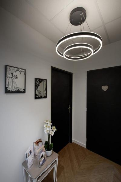 ONE DOUBLE PD DALI UP/DOWN, Indoor LED Pendelleuchte schwarz CCT switch 3000/4000 K