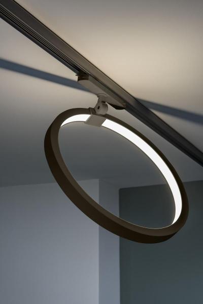 3~ ONE 40 TRACK DALI, 3 Phasen System Leuchte schwarz 4000 K