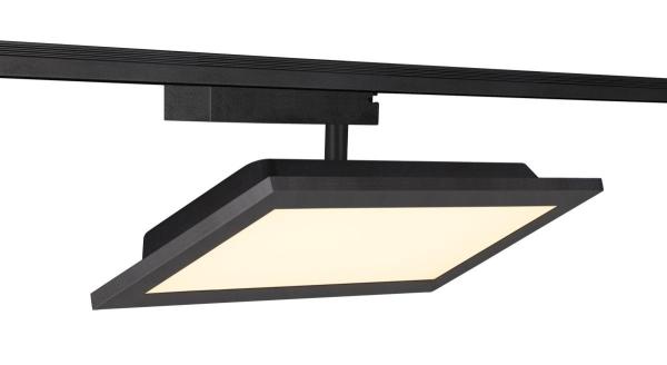 PANEL TRACK, 1 Phasen Spot schwarz 18 W 3000 K