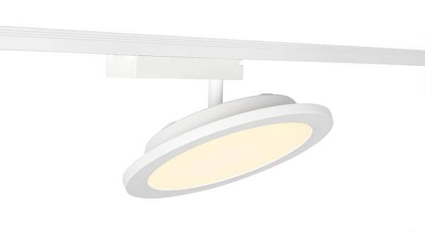 PANEL TRACK, 1 Phasen Spot weiß 18 W 3000 K