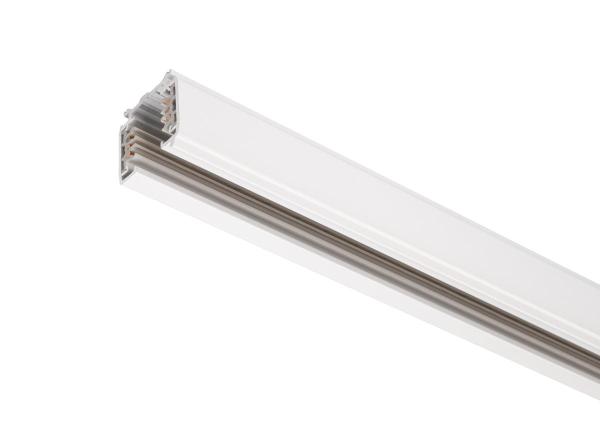 S-TRACK 3 Phasen Aufbauschiene, DALI, PHASE, 1 m, weiß