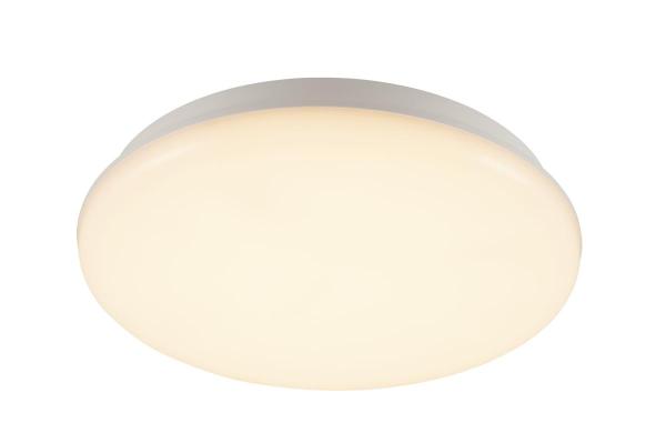 SIMA, Indoor LED Wand- und Deckenaufbauleuchte weiß 3000 K rund dimmbar