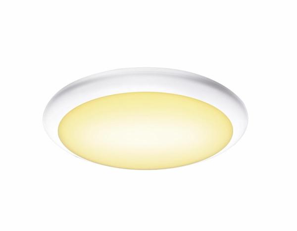 RUBA 27, Outdoor LED Wand- und Deckenaufbauleuchte weiß CCT switch 3000/4000 K