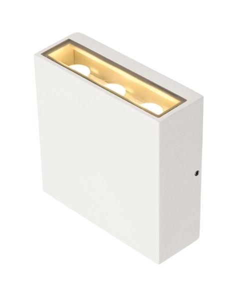 BIG QUAD UP/DOWN, Wandleuchte, weiss
