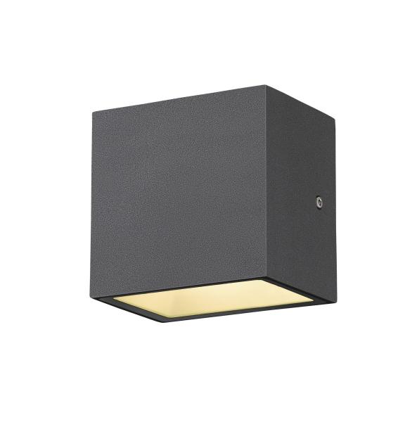 SITRA S, LED Outdoor Wandaufbauleuchte, anthrazit, CCT switch 3000/4000 K