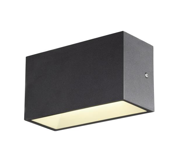 SITRA M, LED Outdoor Wandaufbauleuchte, anthrazit, CCT switch 3000/4000 K