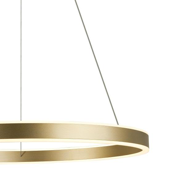 ONE 60, Pendelleuchte messing 24 W 2700/3000 K 130°