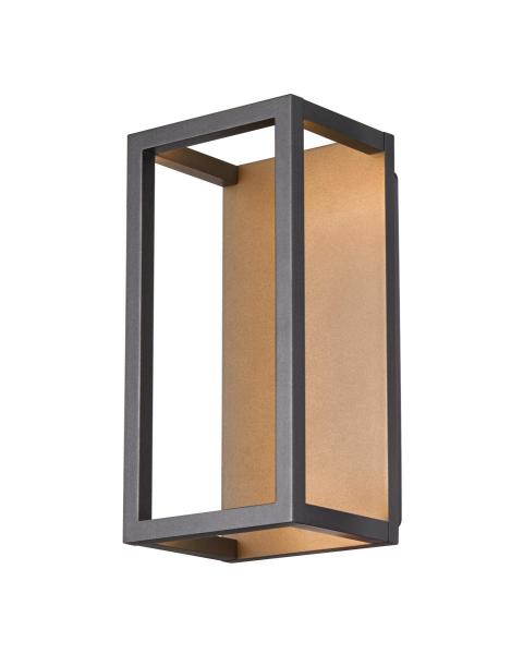 QUADRULO, LED Outdoor Wandaufbauleuchte anthrazit