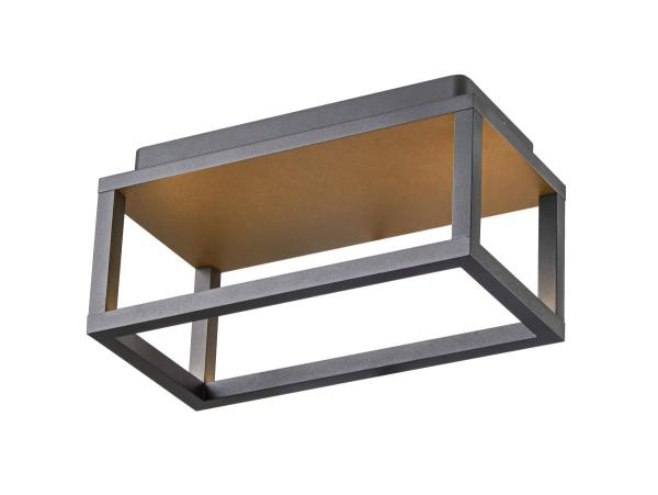 QUADRULO, LED Outdoor Wandaufbauleuchte anthrazit