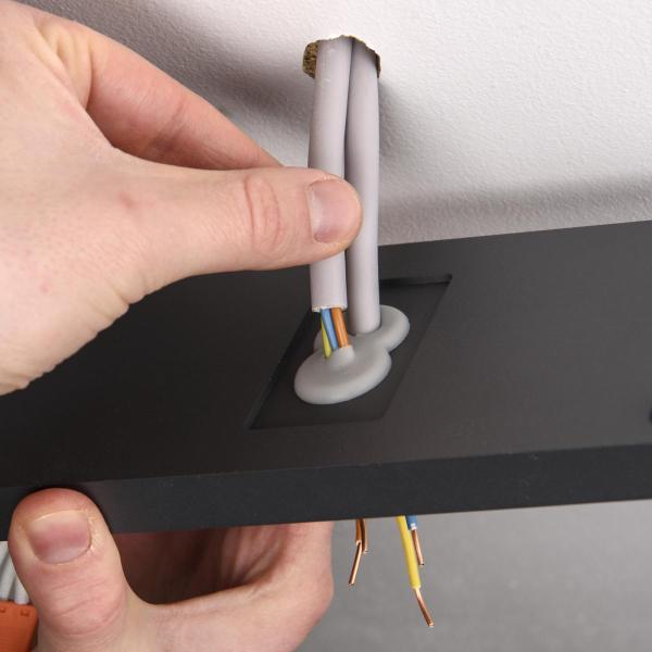 QUADRULO, LED Outdoor Wandaufbauleuchte anthrazit