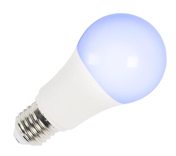 A60 E27 RGBW smart, LED Leuchtmittel weiß / milchig 9 W CRI 90 230°