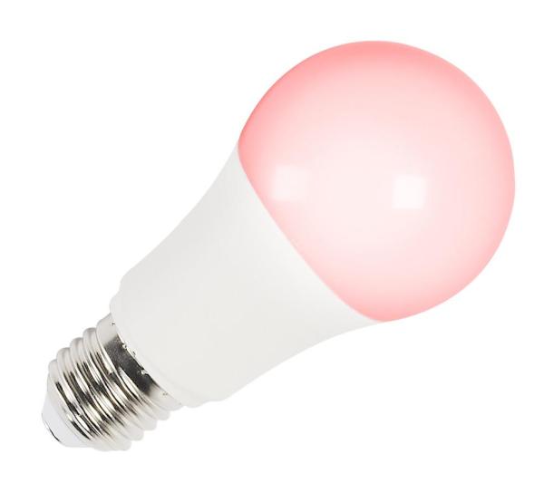A60 E27 RGBW smart, LED Leuchtmittel weiß / milchig 9 W CRI 90 230°
