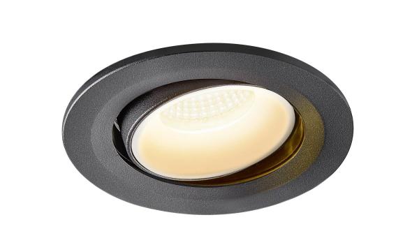 NUMINOS MOVE S, Deckeneinbauleuchte schwarz / weiß 2700 K 40°