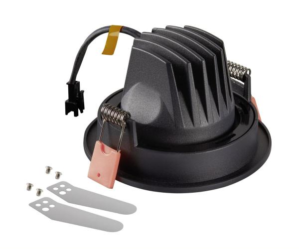 NUMINOS MOVE S, Deckeneinbauleuchte schwarz / weiß 2700 K 40°