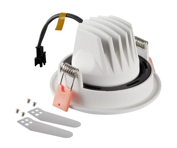 NUMINOS MOVE S, Deckeneinbauleuchte weiß / schwarz 2700 K 40°