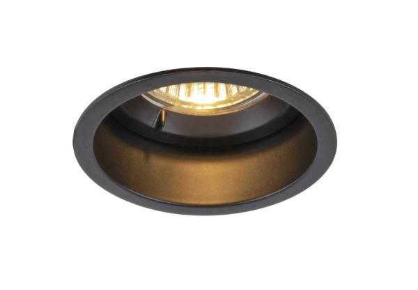 HORN, Deckeneinbauleuchte schwarz 25 W blower door getestet