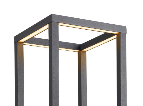 QUADRULO, Stehleuchte anthrazit / weiß 7 W 3000 K