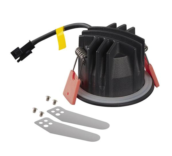 NUMINOS XS, Deckeneinbauleuchte schwarz 3000 K 20°