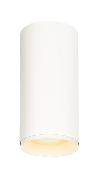 NUMINOS® XL CL, PHASE, Deckenaufbauleuchte, 3000 K, 28 Watt, Phasenabschnitt, 60°, matt weiß / matt schwarz